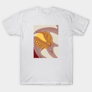 Sun Waves | Artwork by Julia Healy T-Shirt